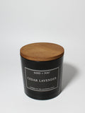 Cozy Cedar Lavender 21 oz scented candle