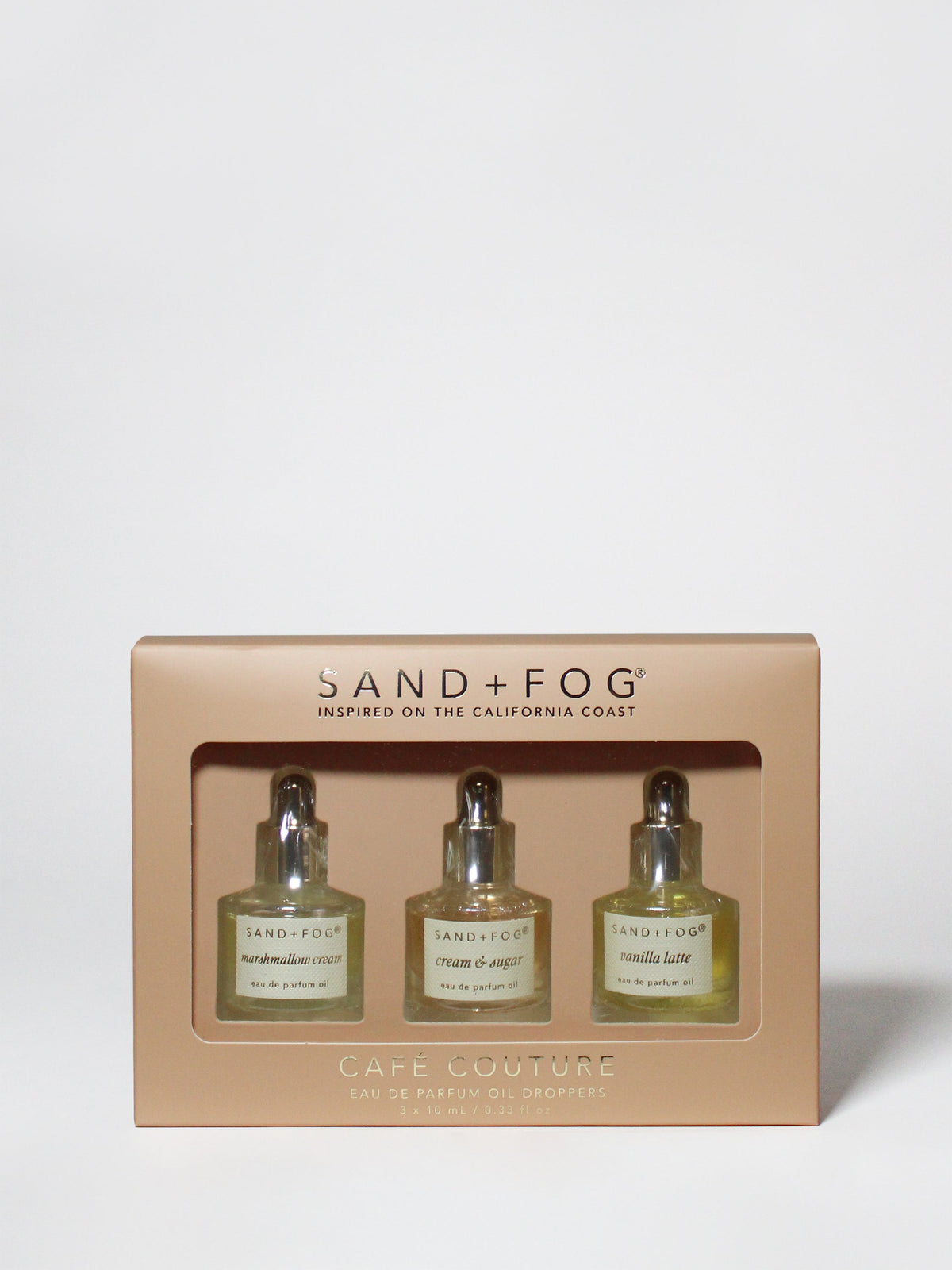 Elegant Exploratory Perfume Oil Dropper Set - Cafe Couture Collection