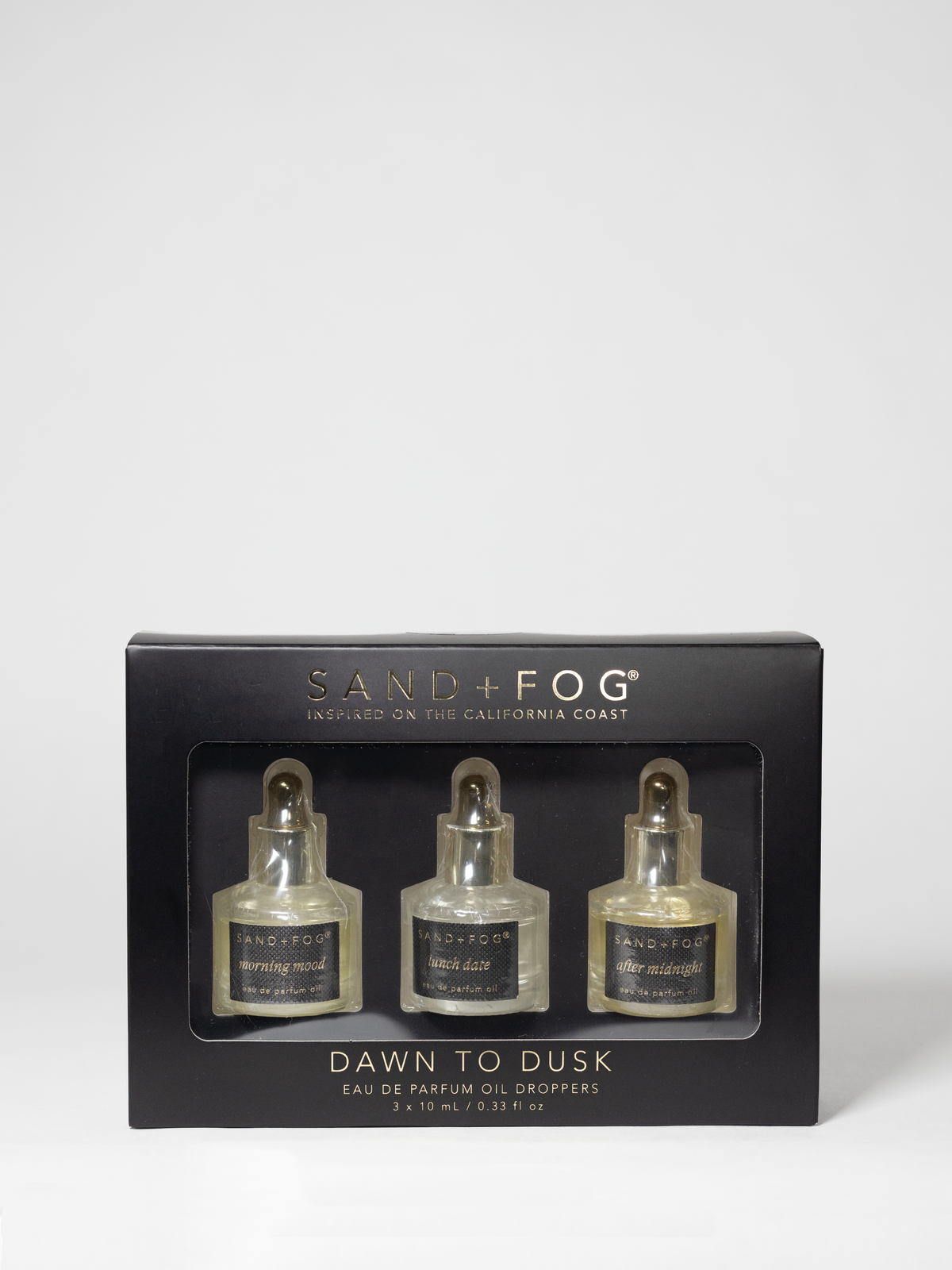 Elegant Exploratory Perfume Oil Dropper Set - Dawn to Dusk Collection