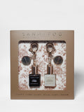 Elegant Bag Charm Perfume Oil Rollerball Set - Vanilla & Amber + Jasmine & Cedarwood