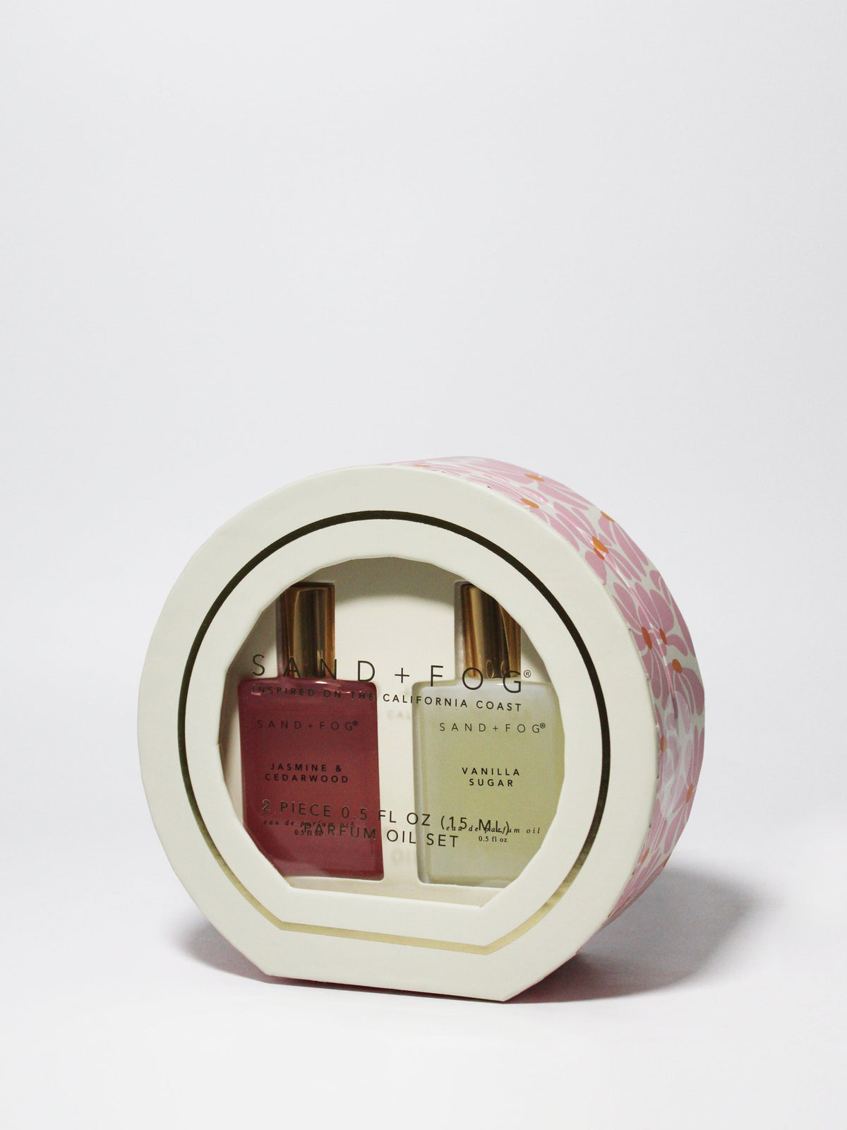 Elegant Exploratory Perfume Oil Rollerball Set - Retro Daisy Collection
