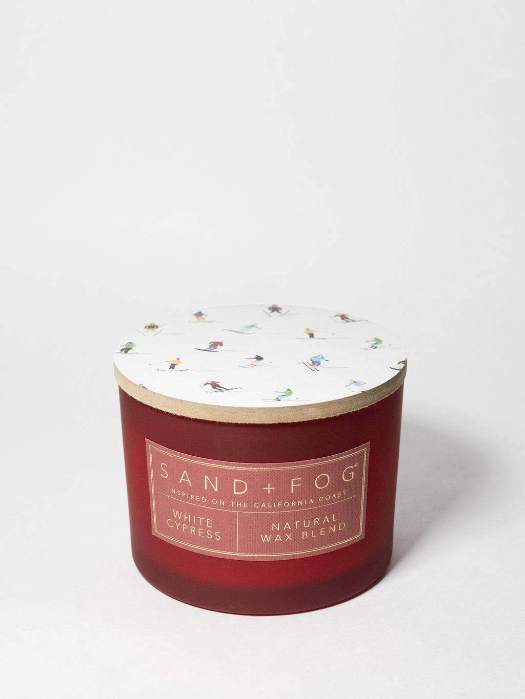 Cozy White Cypress 12 oz scented candle