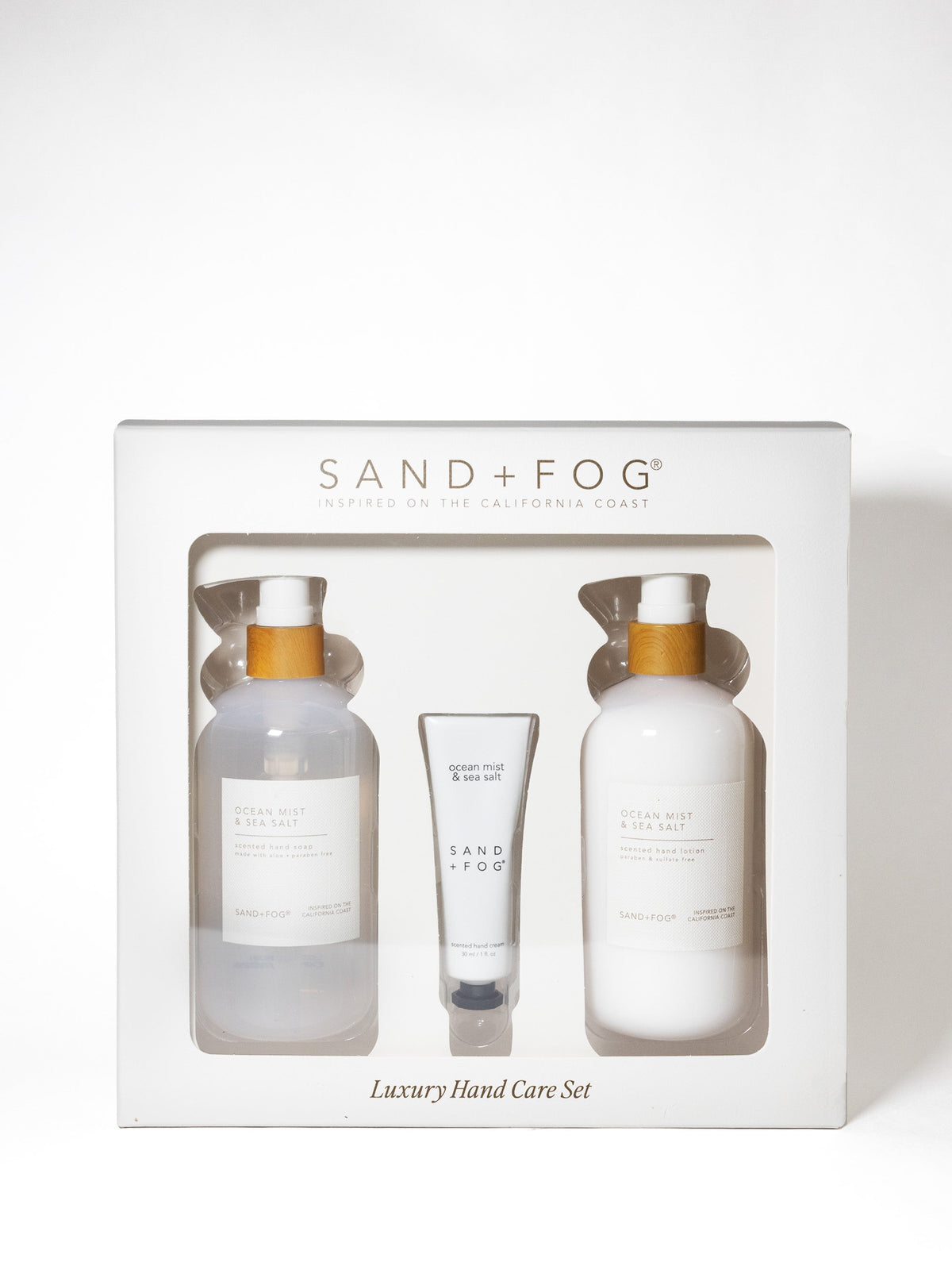 Curated Ocean Mist & Sea Salt Hand Care Set